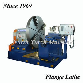 Conventional Flange Lathe , Facing In Lathe Machine For Tyre Mold