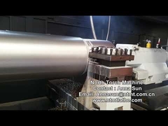 Horizontal CNC Turning Lathe Machine PLC Control Heavy Duty